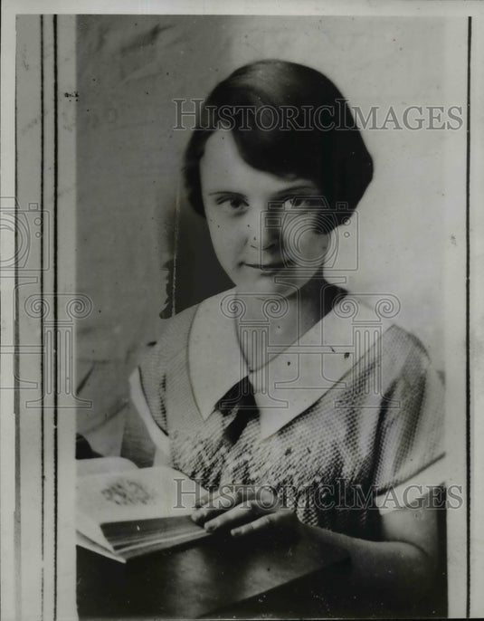 1935 Press Photo Pauline Marcham, Missing in Detroit - nef20123
