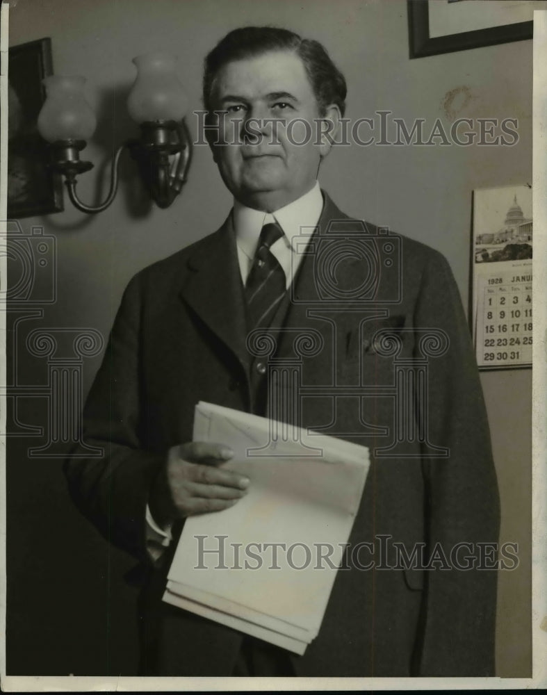 1928 Press Photo Senator Park Trammell - nef20135