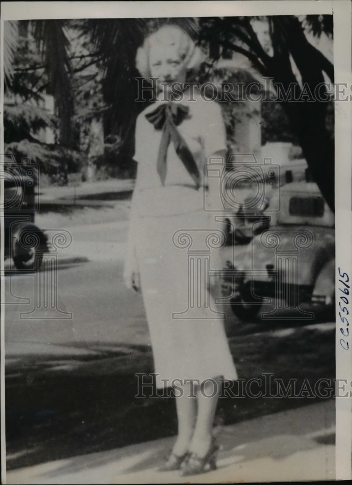 1940 Press Photo Pearl Wessel - nef20207