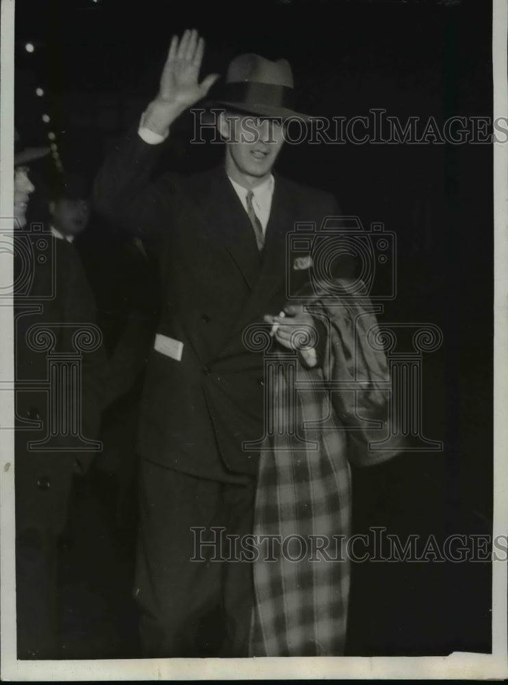 1933 Press Photo Howard Scott in Chicago - nef20322