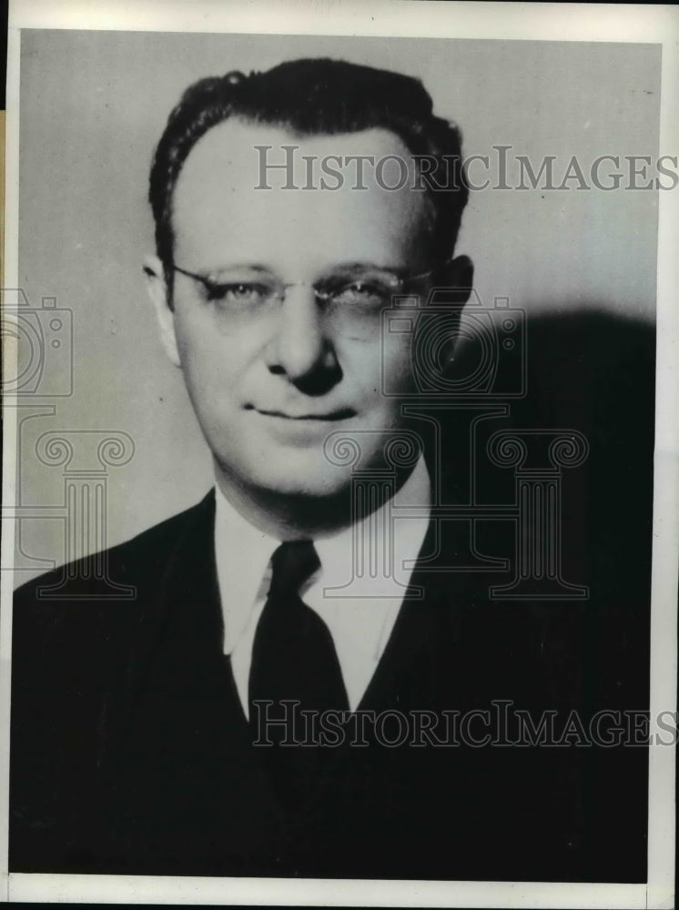 Load image into Gallery viewer, 1942 Press Photo Editor Jonathan Daniels - nef20380
