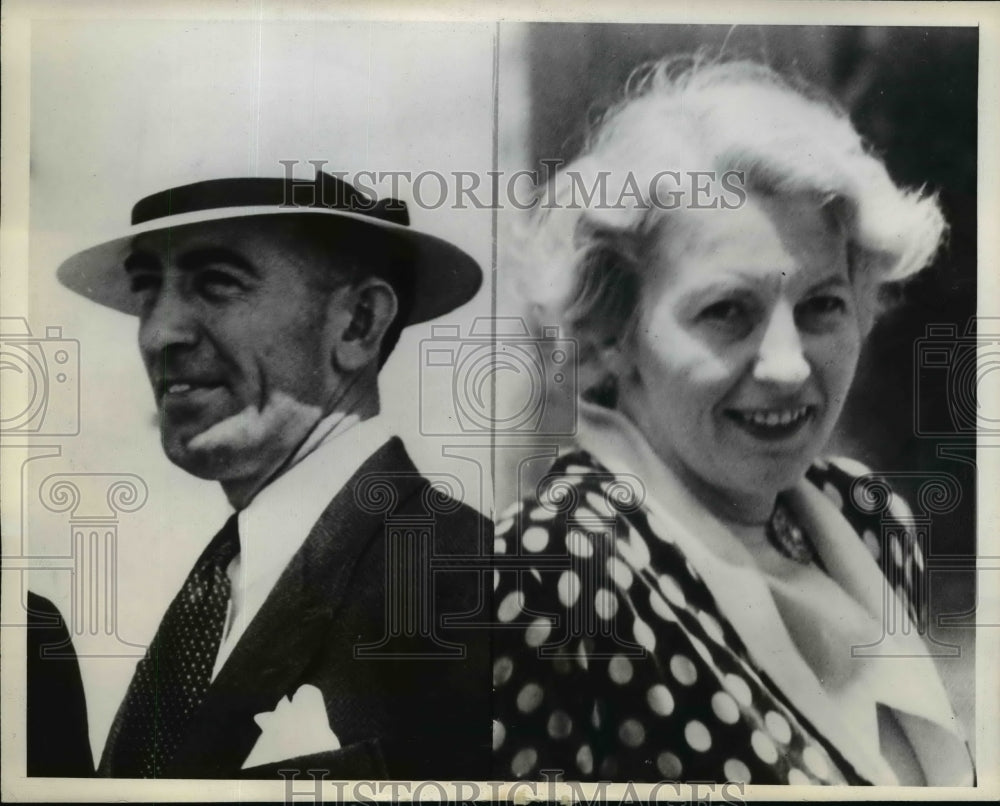 1938 Press Photo Airliner and Nine Passengers Missing Near Los Angeles