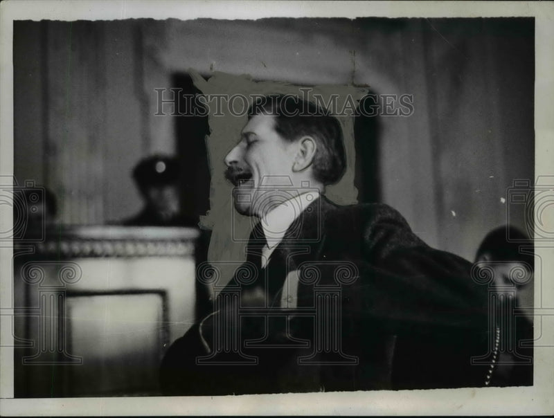 Load image into Gallery viewer, 1935 Press Photo Patrick J. hurley at Senate Munitions Committee Probe

