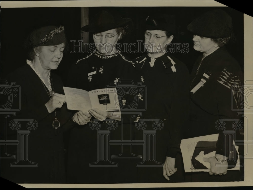 1937 Press Photo Associated Women of American Farm Bureau Federation Members
