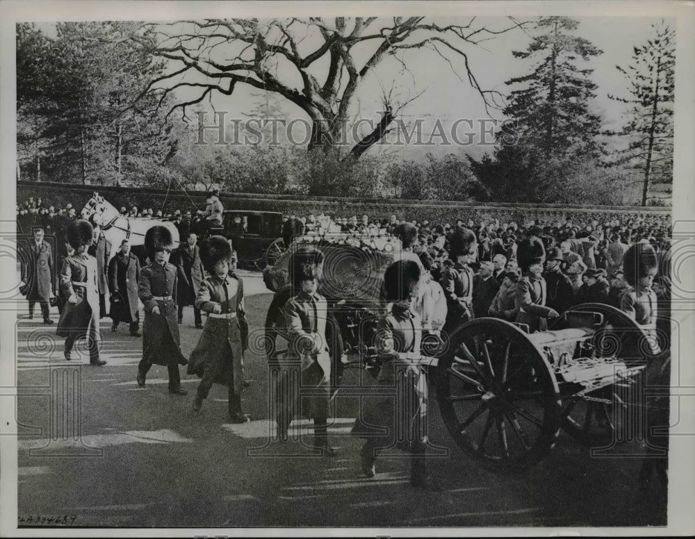 1936 Press Photo King George VI Funeral in London - nef20766