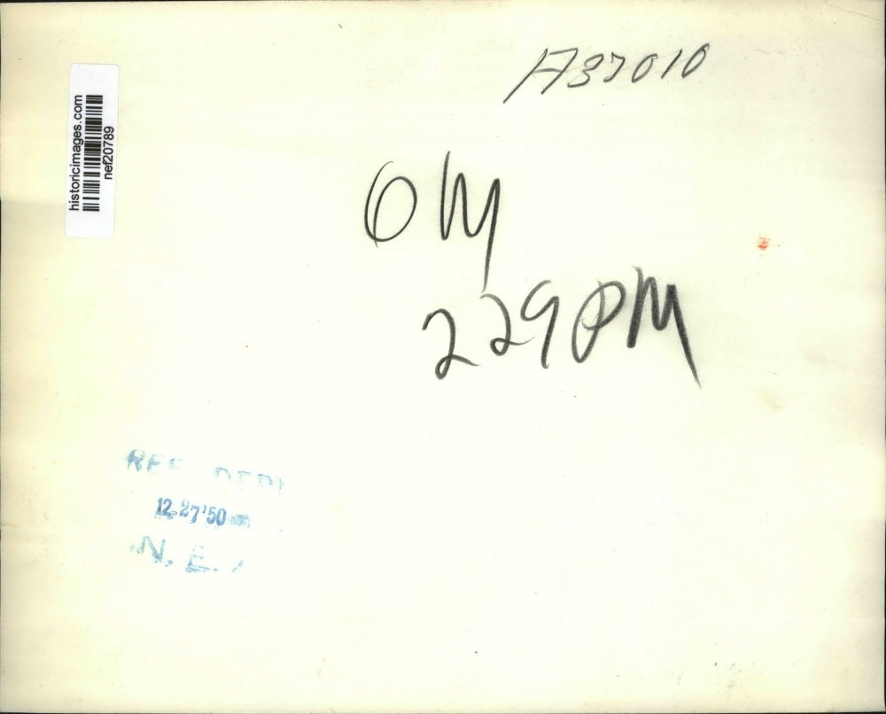 1950 Press Photo Robert A. Taft, Irving Ives in Washington, D.C. - nef20789