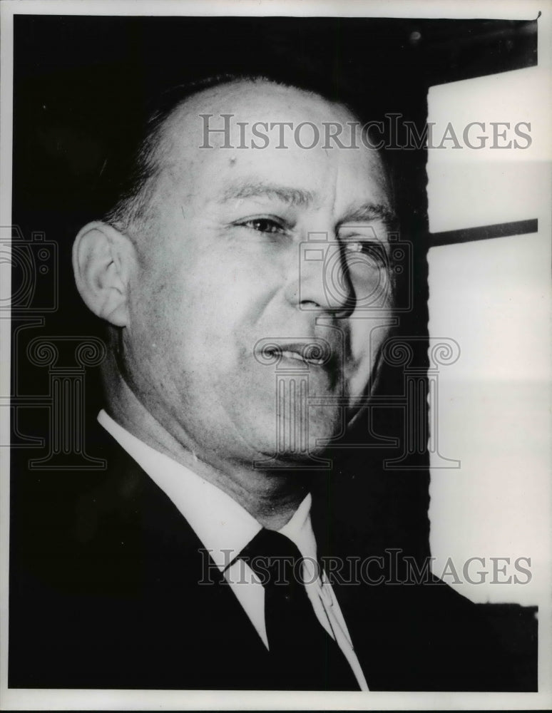 1963 Press Photo Dr. Hans Von der Groeben - nef20833