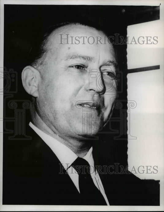 1963 Press Photo Dr. Hans Von der Groeben - nef20833