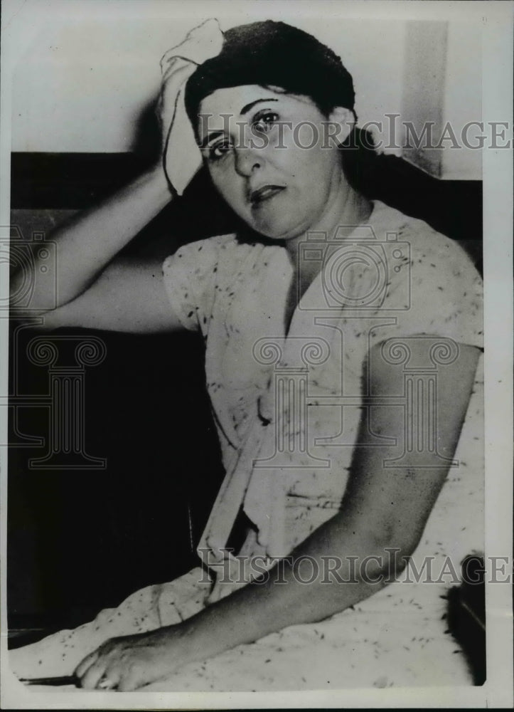 1933 Press Photo Allie Mae Purvis - nef20843