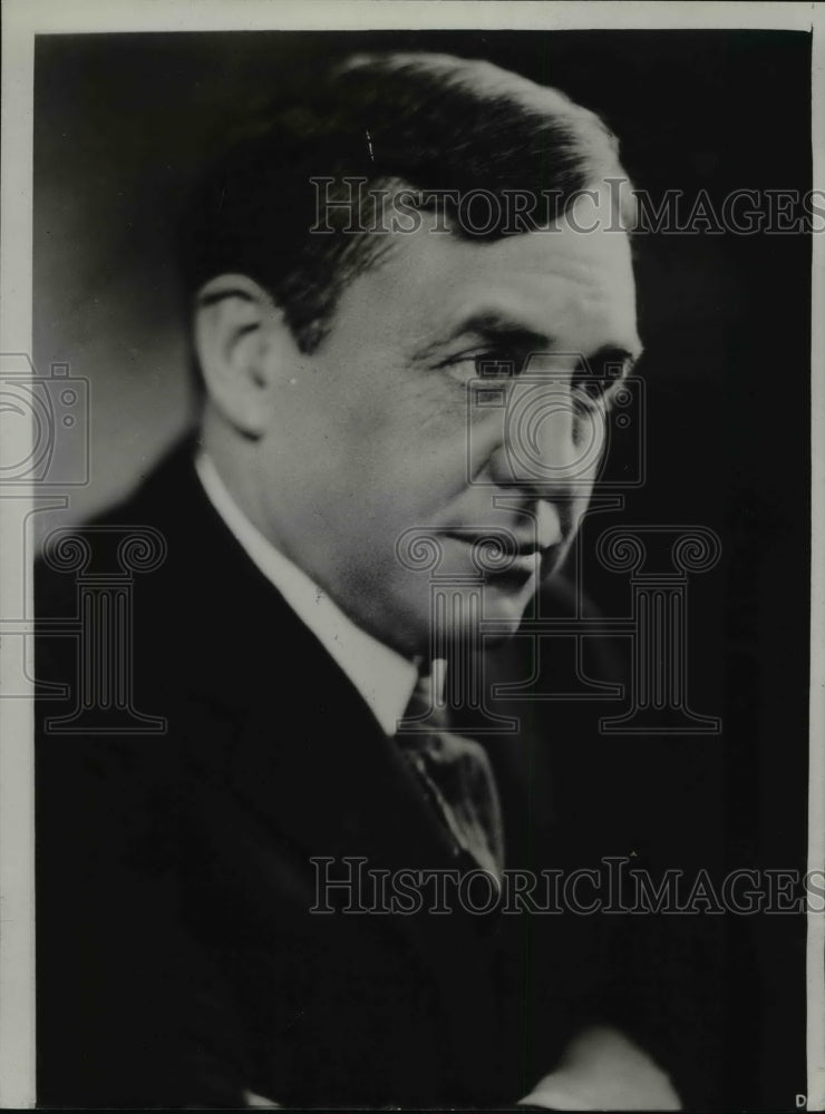 1934 Press Photo Judge James H. Wilkerson to Preside over Mail Fraud Trial