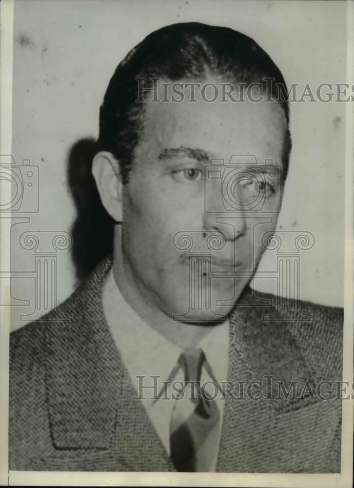 1941 Press Photo David A. Smart Indicted in Esquire Magazine Stock Juggling Case