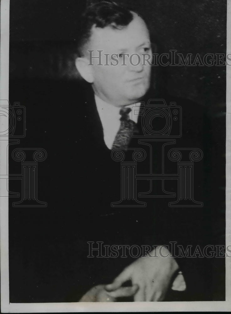 1935 Press Photo Judge Thurman Hurst of Tulsa to Preside on Phil Kennamer Trial