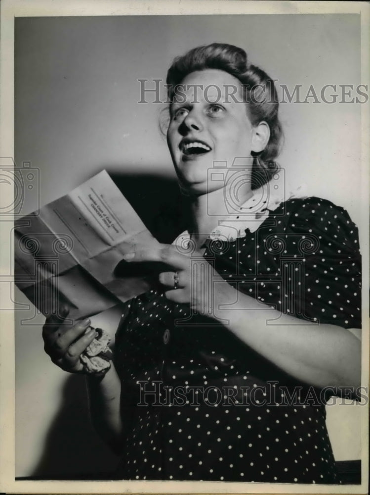 1944 Press Photo Doyle vs. Doyle reconciliation in a Chicago divorce case