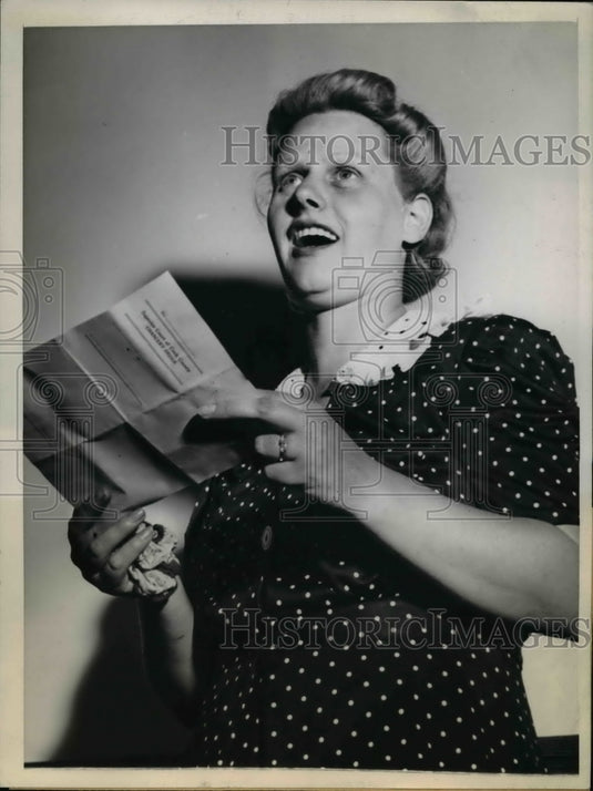 1944 Press Photo Doyle vs. Doyle reconciliation in a Chicago divorce case