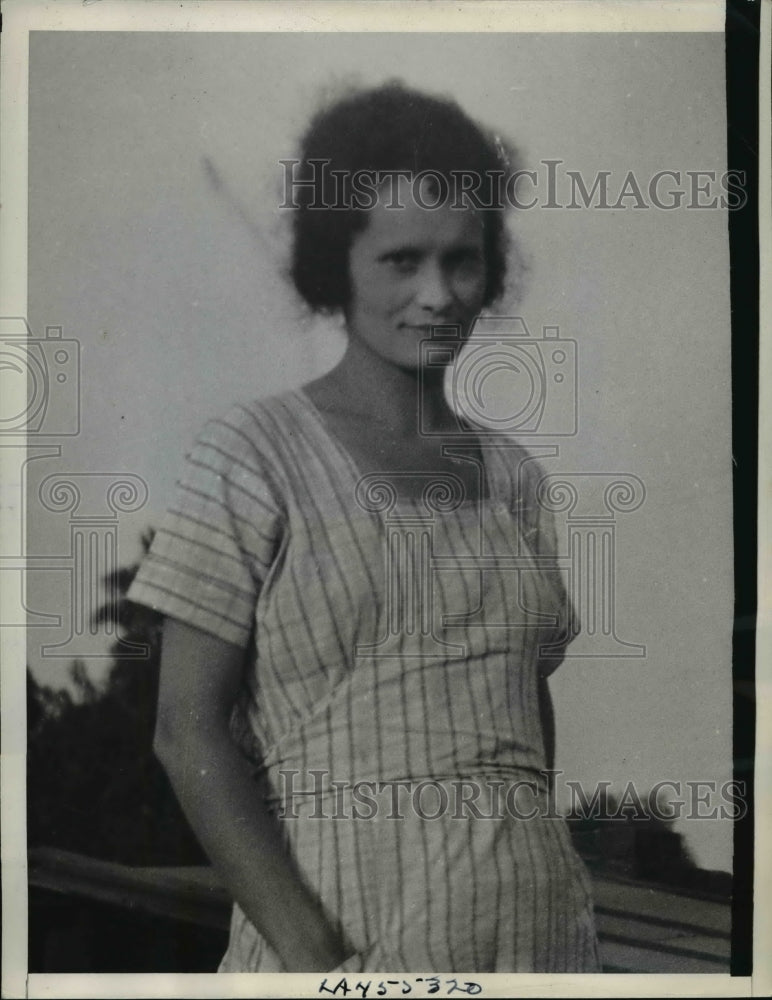 1938 Press Photo Mrs Marie Pierce Sought By California Police - nef20992