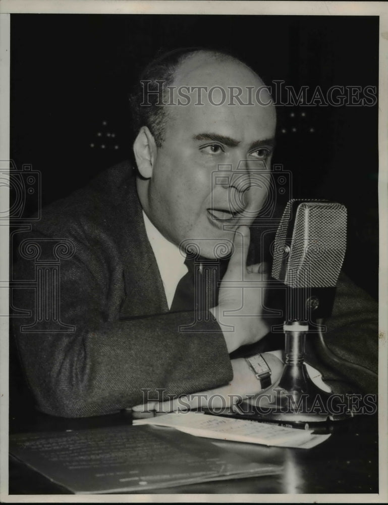 1939 Press Photo Philip G Phillips Testified Before Special House Committee