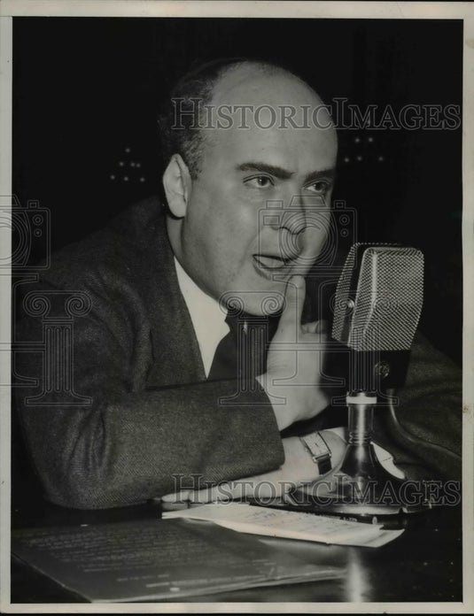 1939 Press Photo Philip G Phillips Testified Before Special House Committee