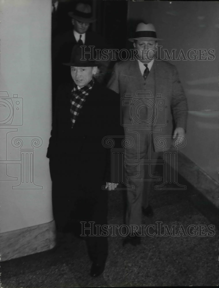 Load image into Gallery viewer, 1936 Press Hjalmar Groneman Held For Questioning in the Death of Ella Clemmons
