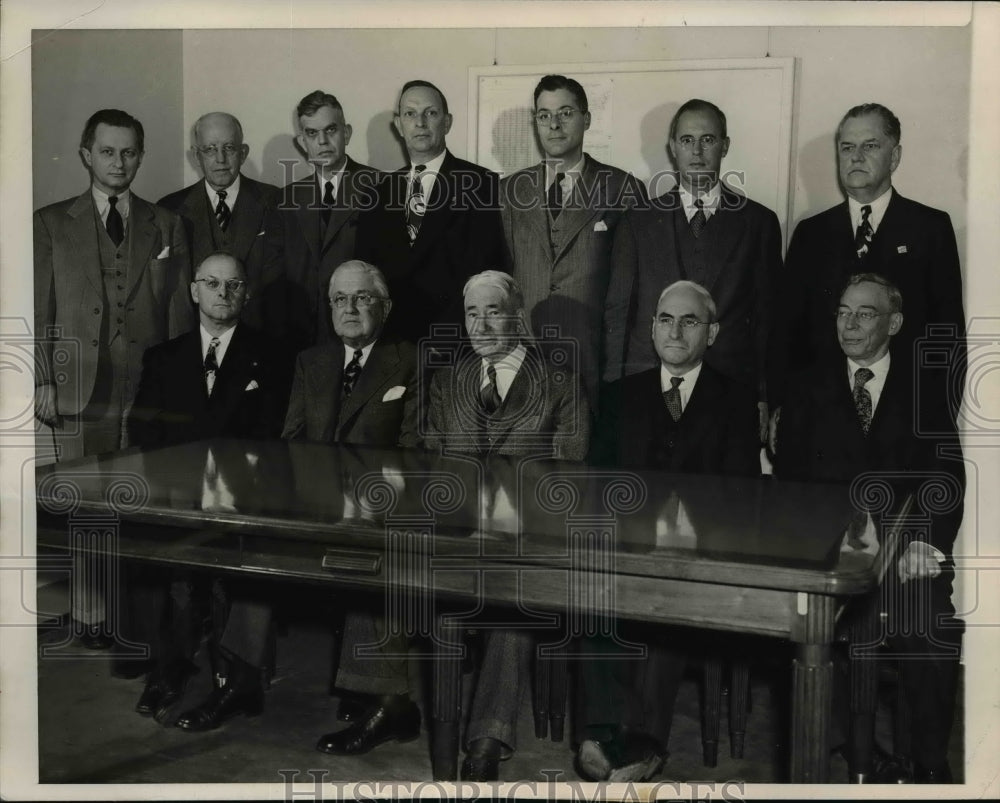 1948 Press Photo Review Board Members For Illinois-Indiana-Wisconsin Area