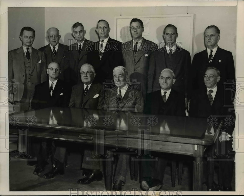 Load image into Gallery viewer, 1948 Press Photo Review Board Members For Illinois-Indiana-Wisconsin Area
