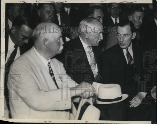 1932 Press Photo Mayor Robert Wagner of New York - nef21637