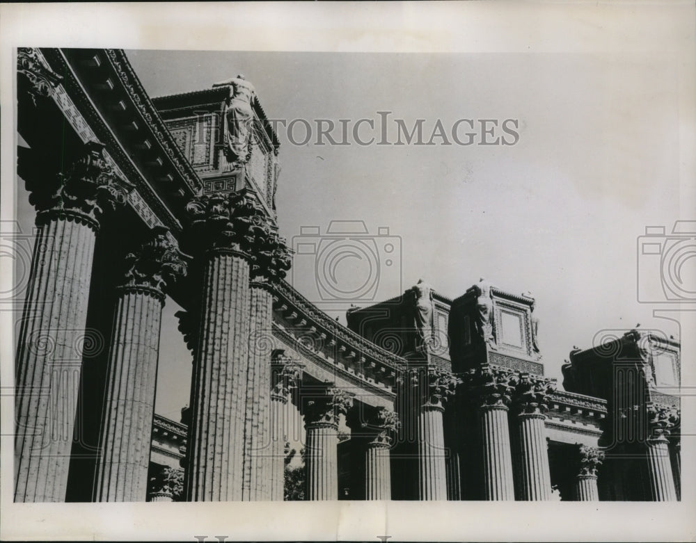 1936 Press Photo Palace of Fine Arts, San Francisco - nef21754