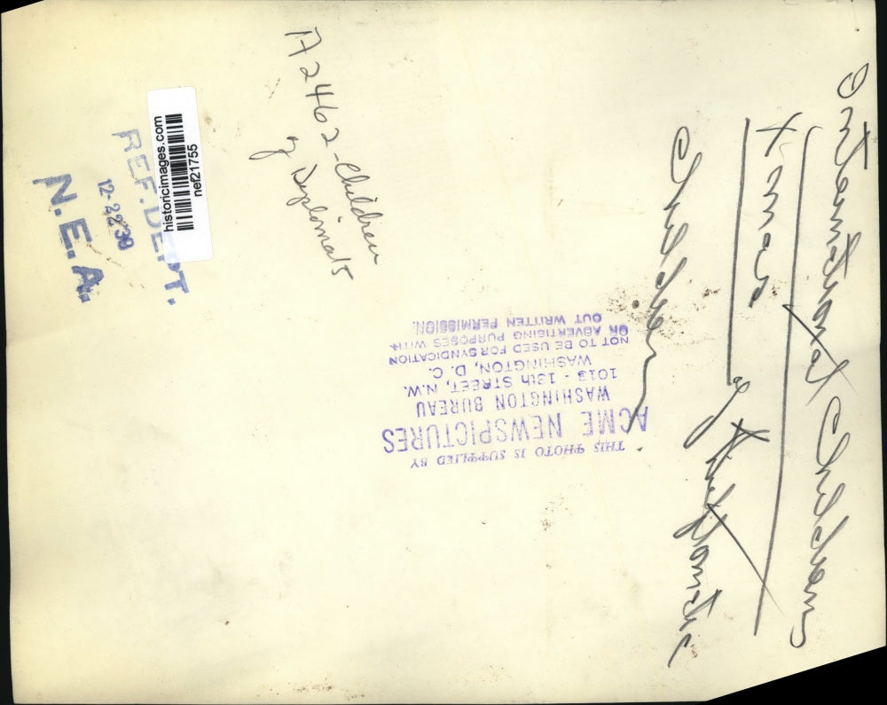 1939 Press Photo International Children's Christmas of Diplomats - nef21755