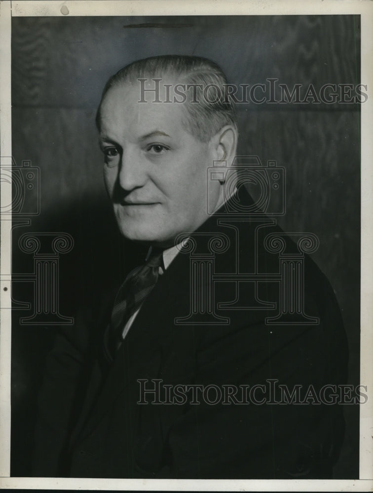 1938 Press Photo Julius Von Der Locht - nef21954