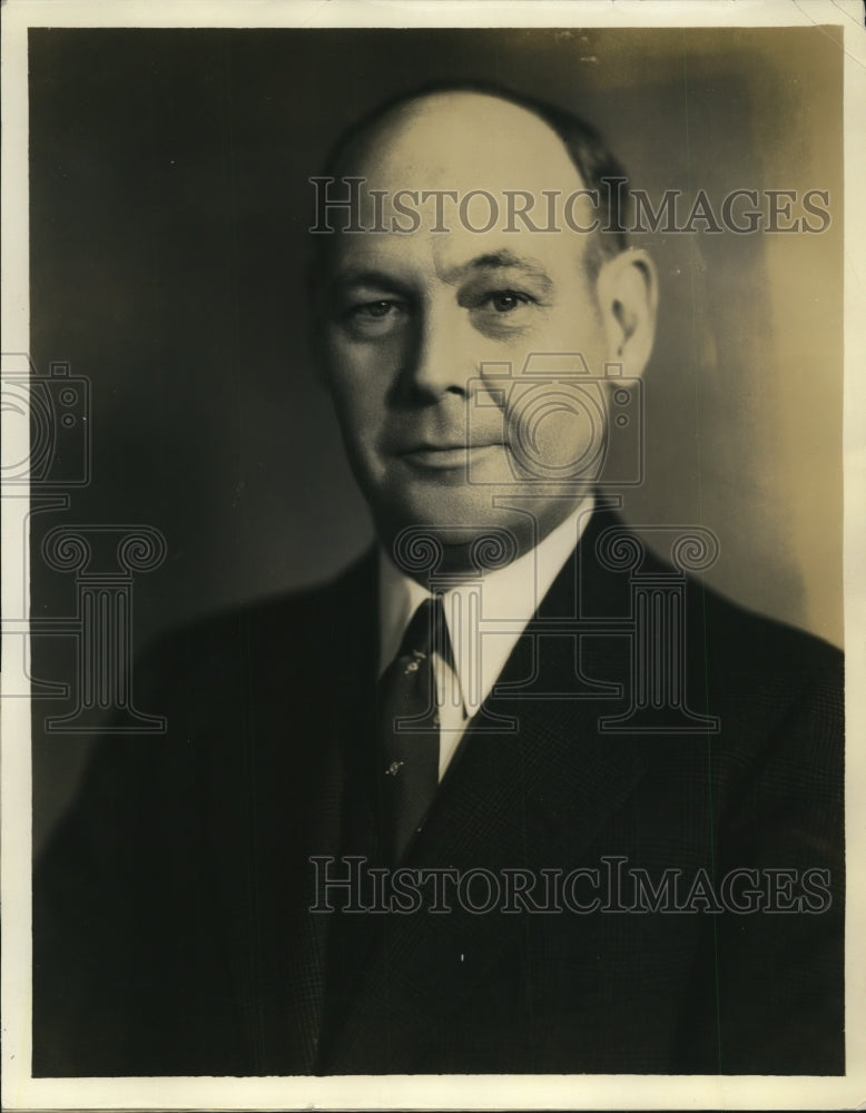 1937 Press Photo Howard C. Mann - nef22005