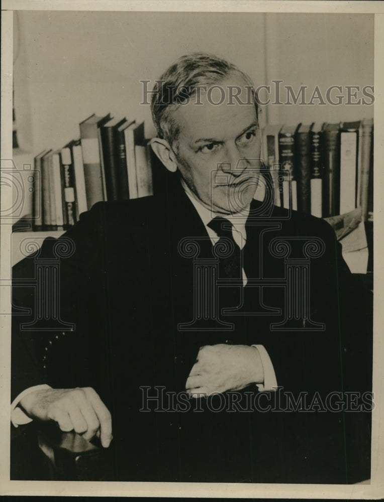 1938 Press Photo Lowell Mellett - nef22006