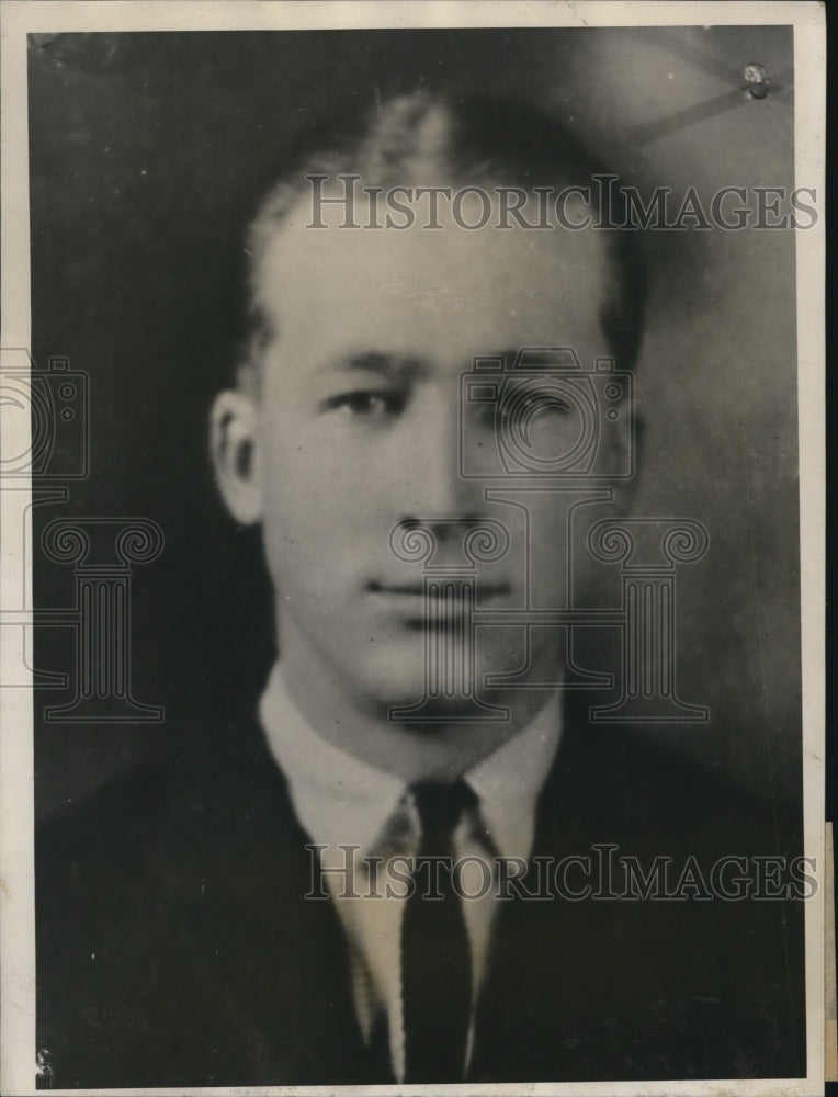 1928 Press Photo Harold Lotridge - nef22066