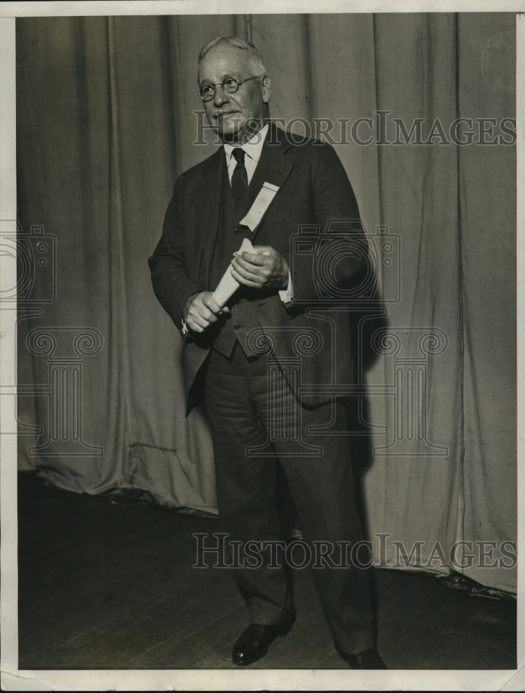 1933 Press Photo Dr. John M.T. Finney at Medical Association Convention