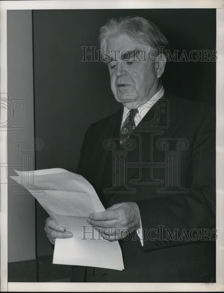Load image into Gallery viewer, 1952 Press Photo John L.Lewis,Chief of United Mine Workers - nef22125
