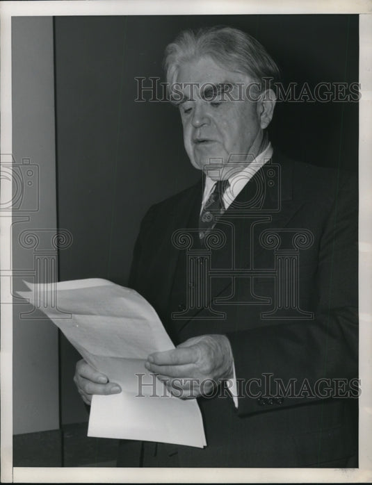 1952 Press Photo John L.Lewis,Chief of United Mine Workers - nef22125