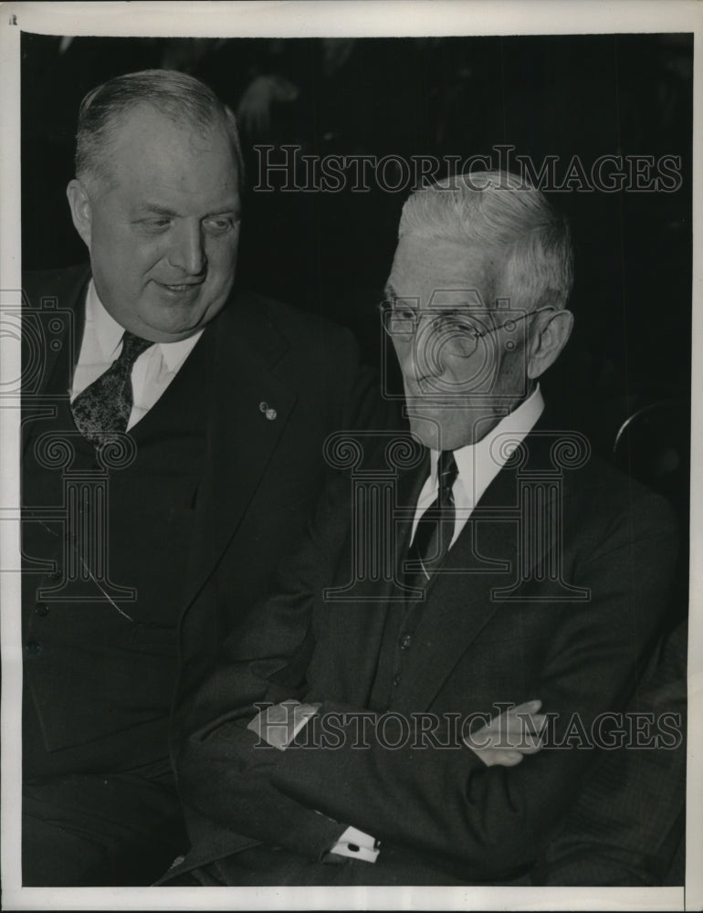 1938 Press Photo Dr Francis Townsend at Senate Unemployment Committee Hearing- Historic Images