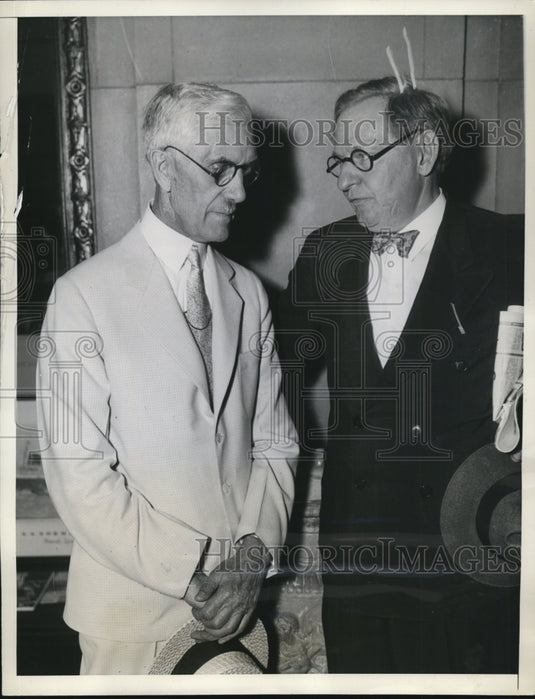 1936 Press Photo Dr Francis Townsend at Republican National Convention