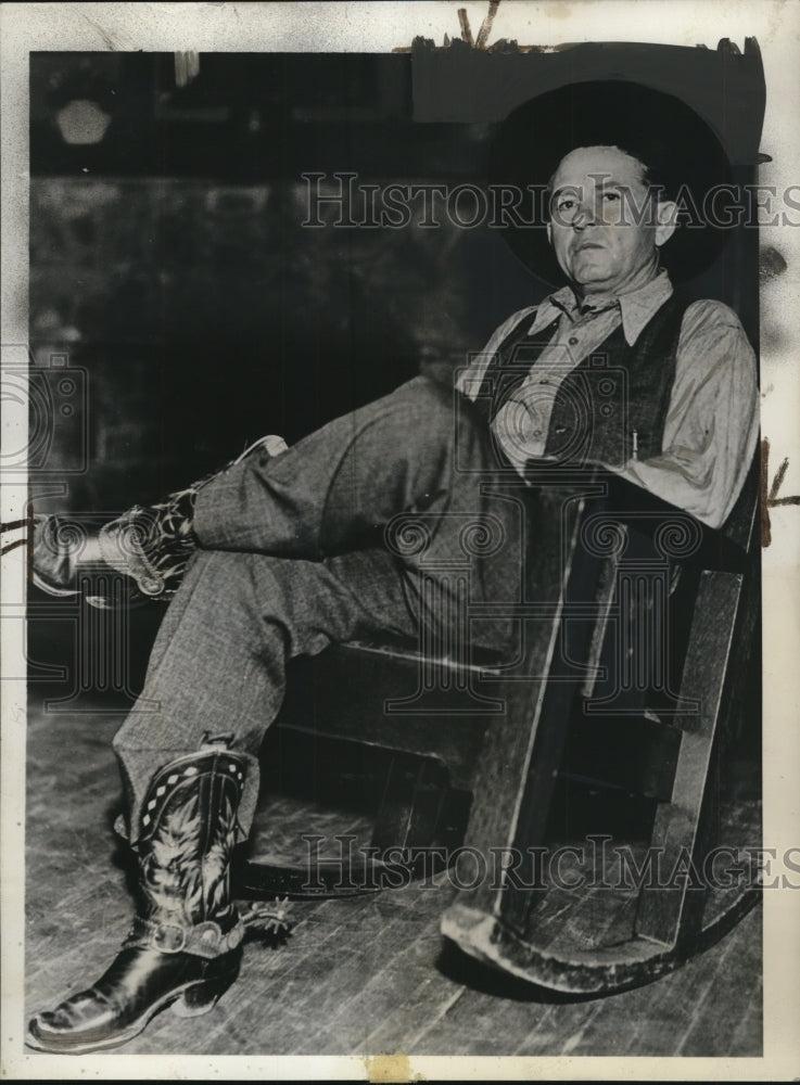 1934 Press Photo Judge P.L. Gassaway Democratic Congressional Candidate