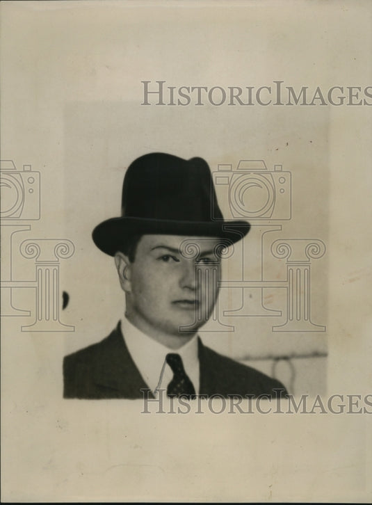 1937 Press Photo David Rockefeller - nef22397