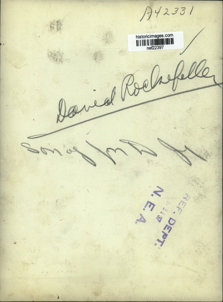 1937 Press Photo David Rockefeller - nef22397