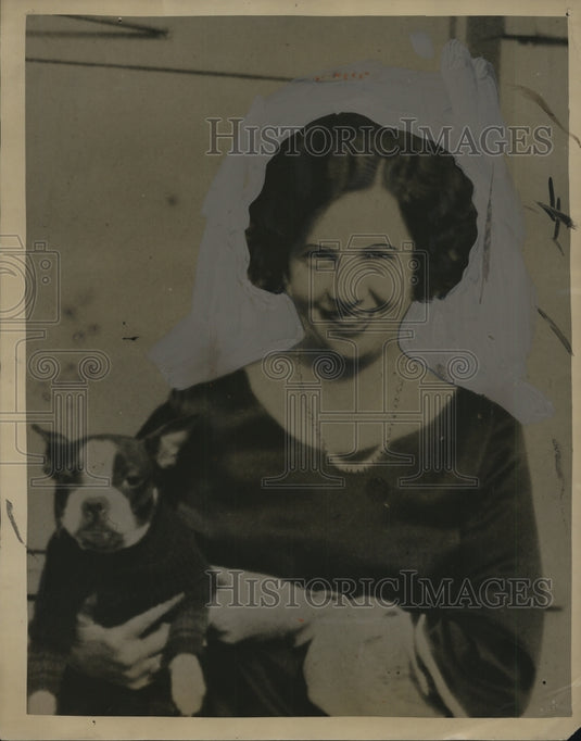 1927 Press Photo Mrs. James Barrett - nef22485