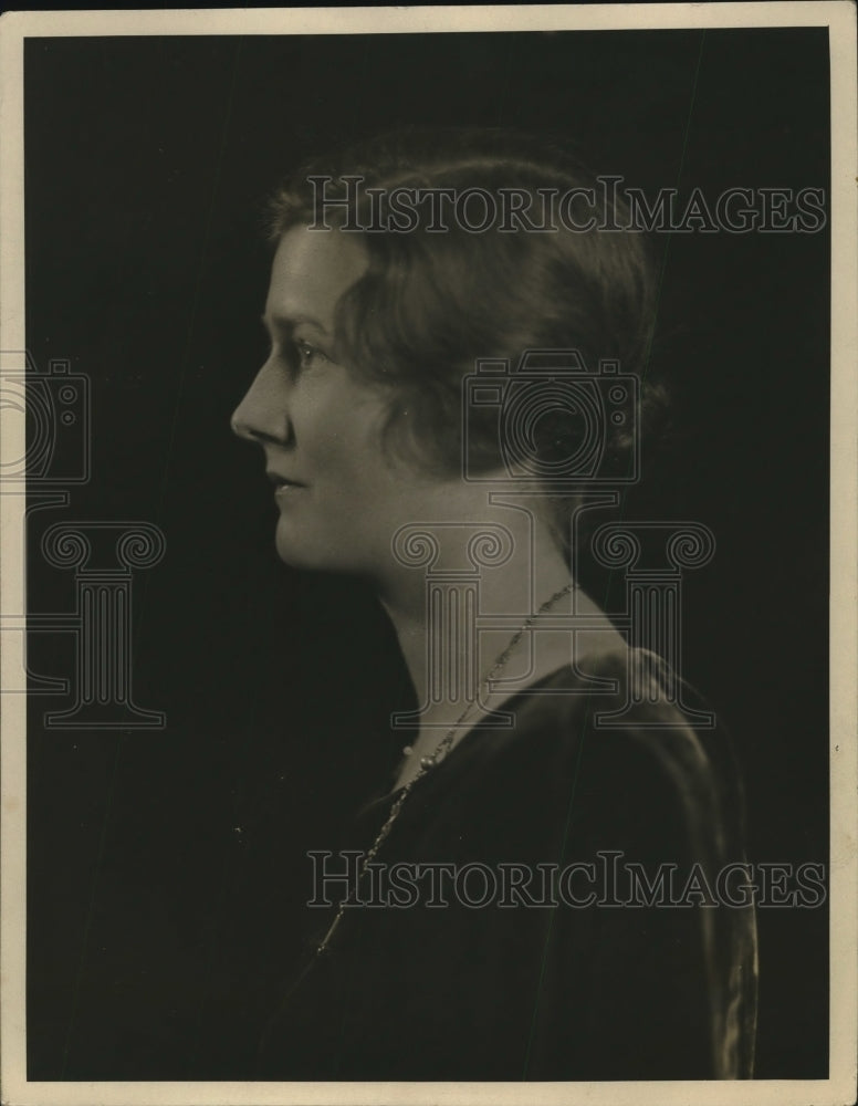 1929 Press Photo Elizabeth Parmely - nef22493
