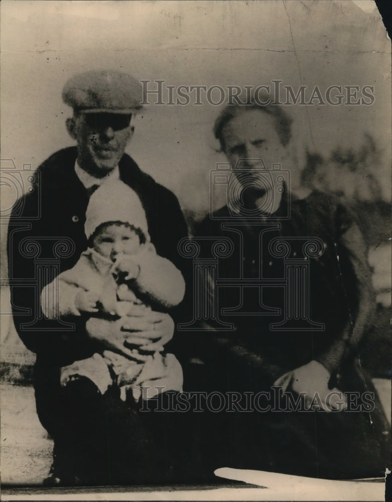 1918 Press Photo Milo H. Piper &amp; Family - nef22524