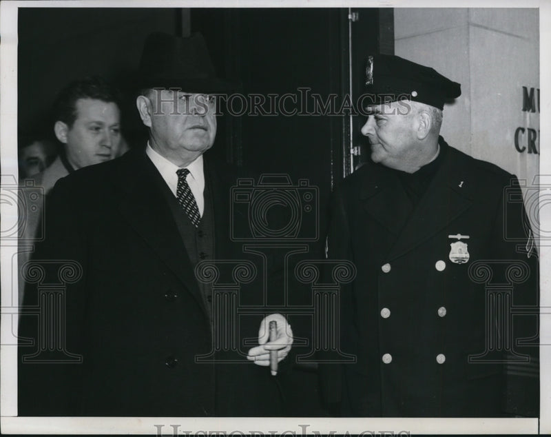 Load image into Gallery viewer, 1946 Press Photo John Lewis &amp; UMW Union Found Guilty of Contempt of Court
