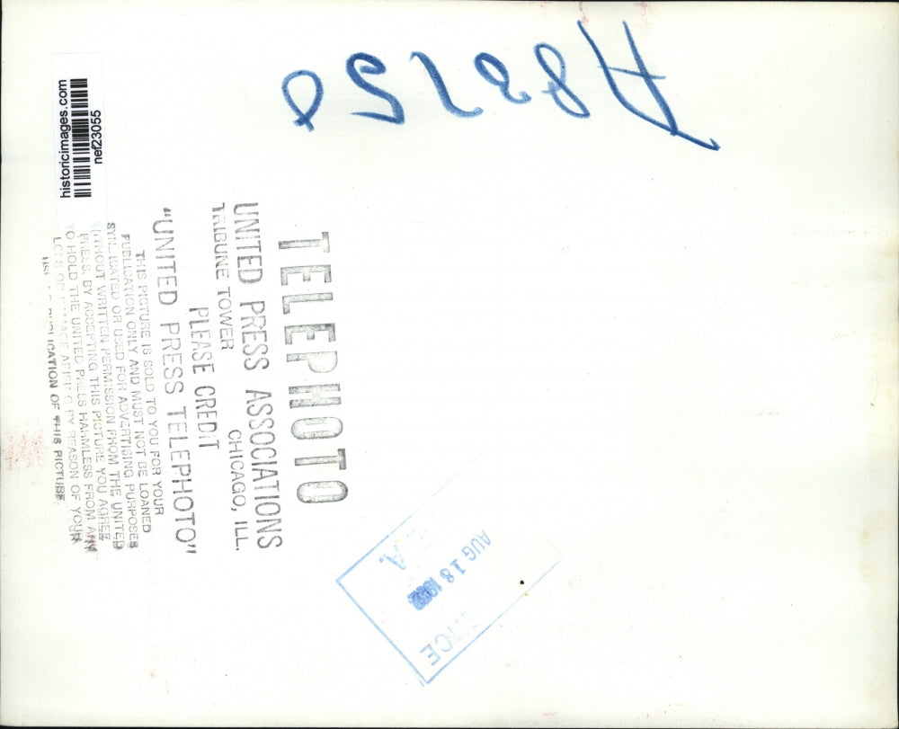 1952 Press Photo Richard Nixon Vice President Candidate Arrives in Denver