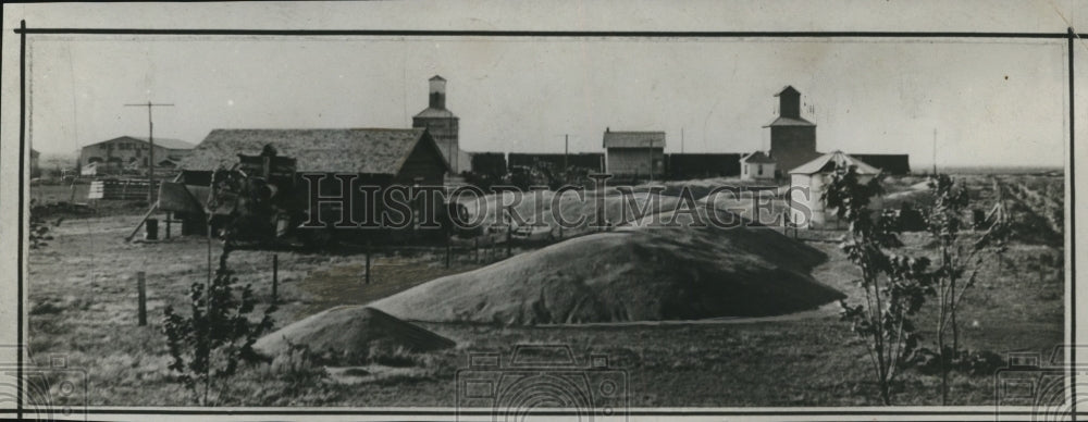 1929 Press Photo Typical Kansas Wheat "Storage" - nef23086