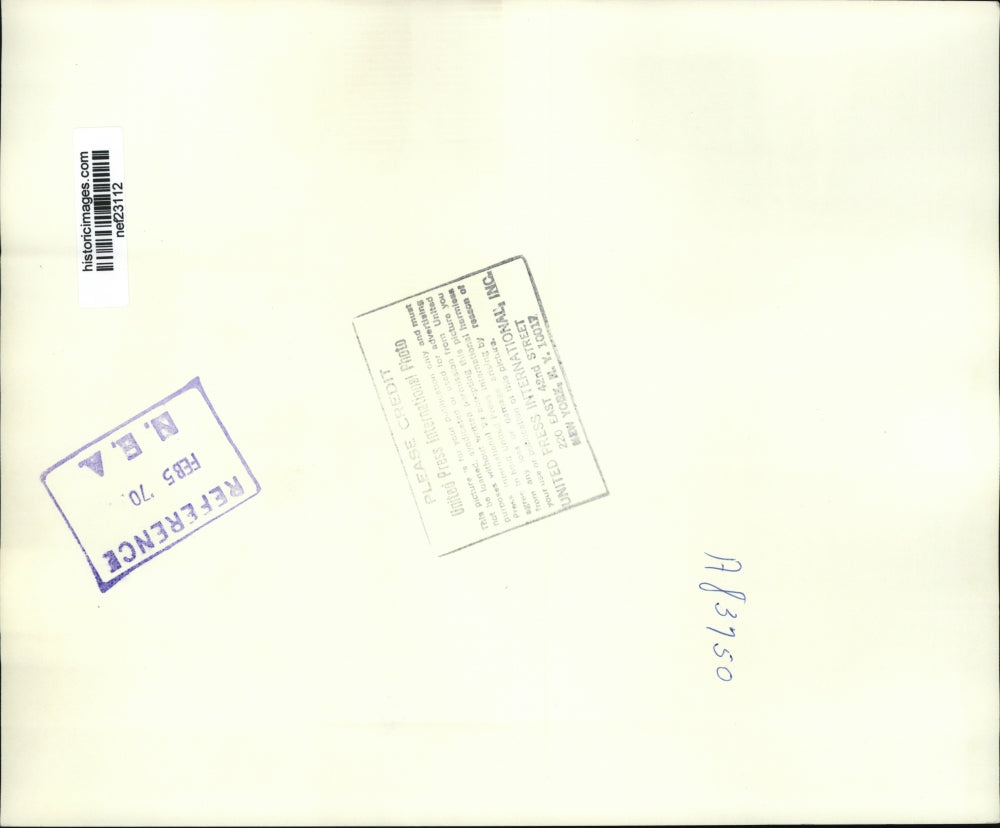 1970 Press Photo President Nixon During His First State of Union Message Jan 22