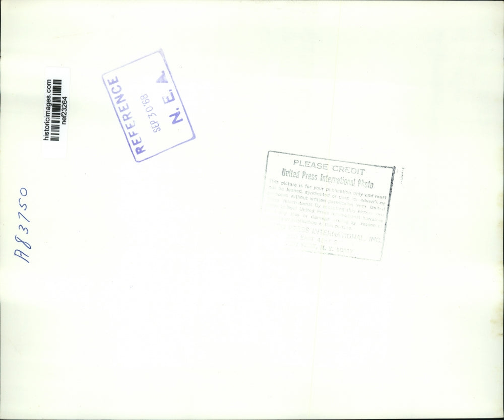 1968 Press Photo Richard Nixon with Crowds at Boise, Idaho Campaign Stop