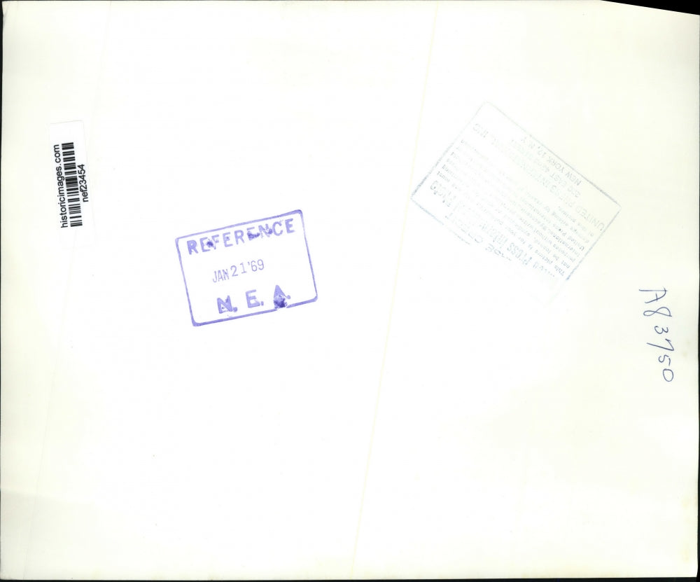 1968 Press Photo Richard Nixon & Guests at Los Angeles Fundraising Dinner