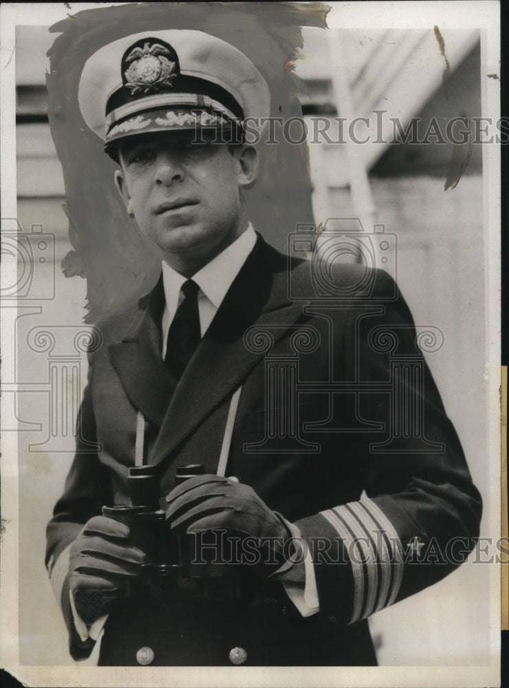 1933 Press Photo Captain G.C. Stedman - nef23697