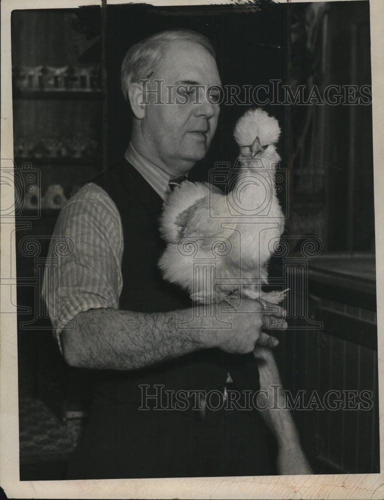 Press Photo Louis Meines with Pearl White - nef23720